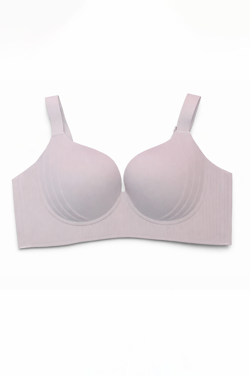 Plus Size Seamless Wireless Push-Up Bra – Everyday Comfort Support