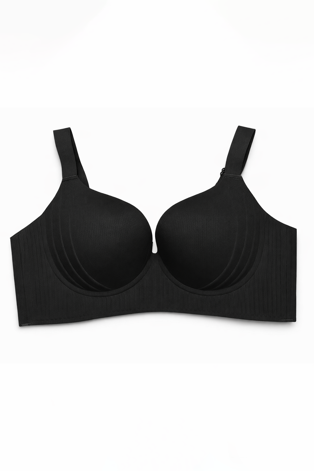 Plus Size Seamless Wireless Push-Up Bra – Everyday Comfort Support