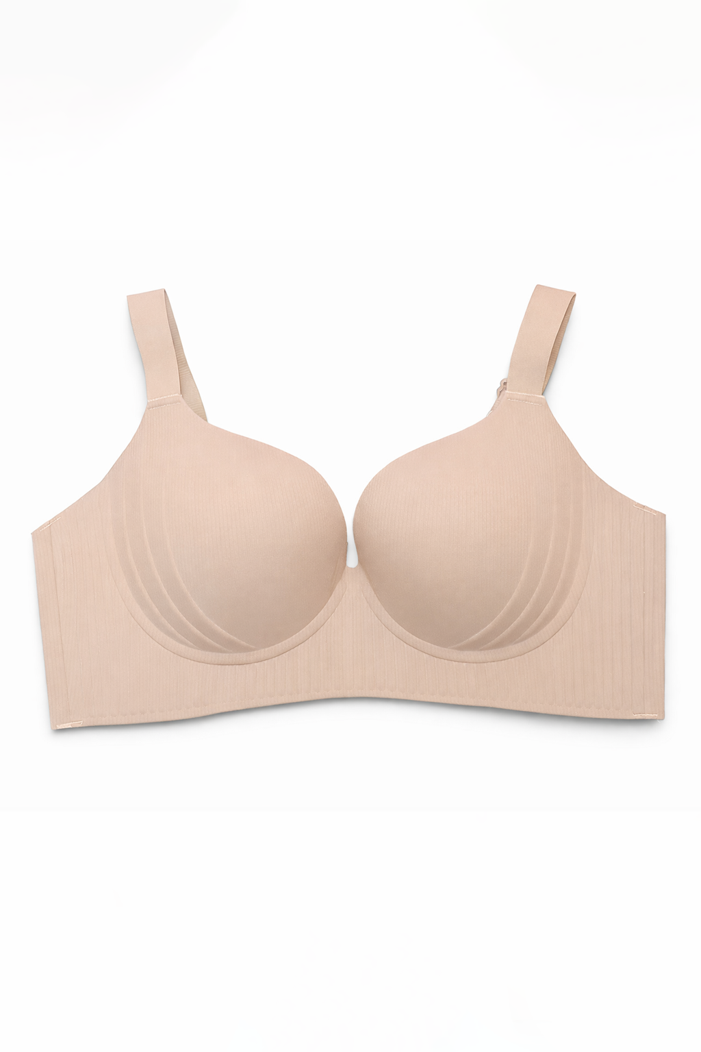 Plus Size Seamless Wireless Push-Up Bra – Everyday Comfort Support