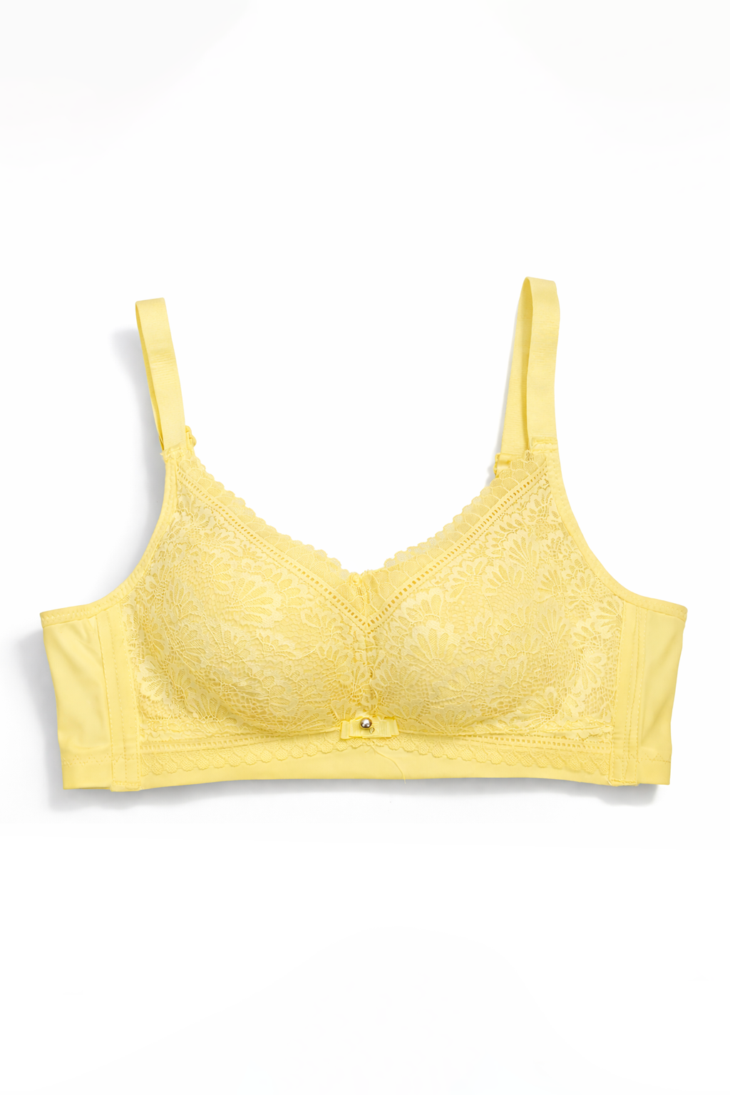 Premium Lace Longline Bra – Comfortable Wire-Free Full Coverage Bra
