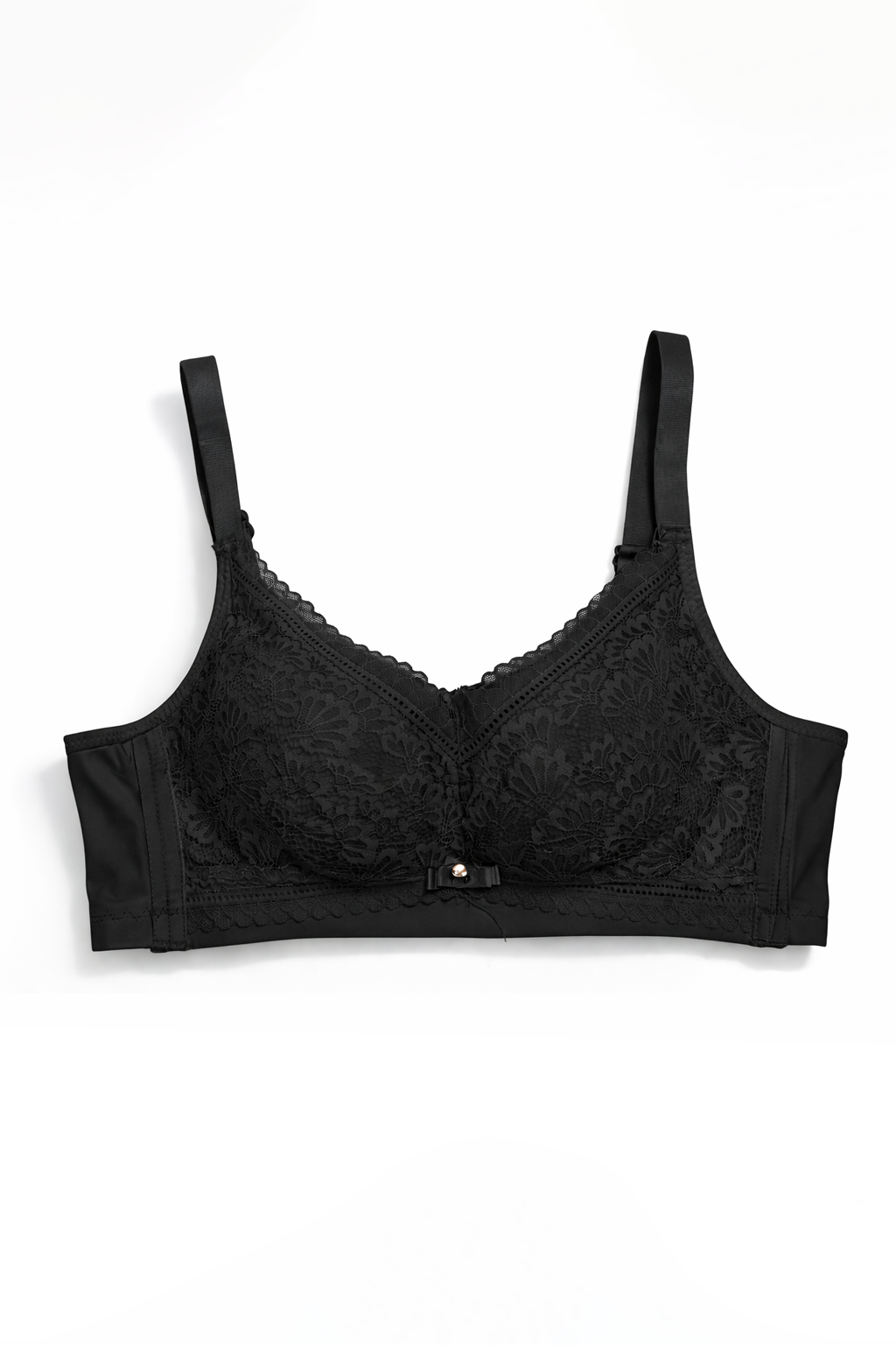 Premium Lace Longline Bra – Comfortable Wire-Free Full Coverage Bra